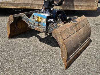 TGS 33.480 6x6 / PALFINGER Z CRANE / 2 SIDE TIPPER